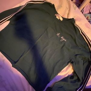 Dark Green Women’s Crop Top